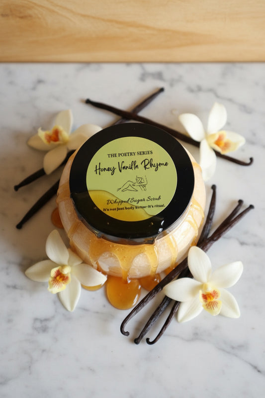 Honey Vanilla Rhyme Sugar Scrub